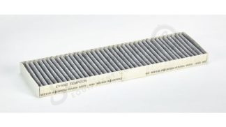 Case Construction 367mm Length x 108mm Width x 24mm Thick Charcoal Cabin Filter 87681240 title