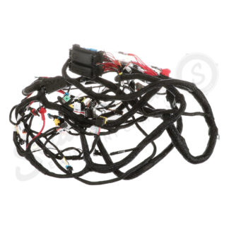Case Construction Engine and Rear Chassis Wiring Harness 47857130 title