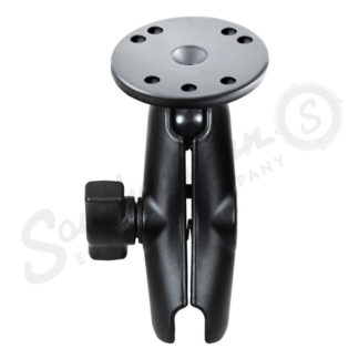 RAM Double Socket Arm with Round Plate - 1" Ball/Socket Size marketing