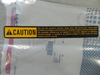 Caution Decal - ROPSstructions marketing