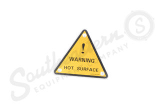 Warning Decal - Hot Surface marketing