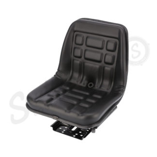 Operator seat with mechanical suspension – 480 mm H x 400 mm W