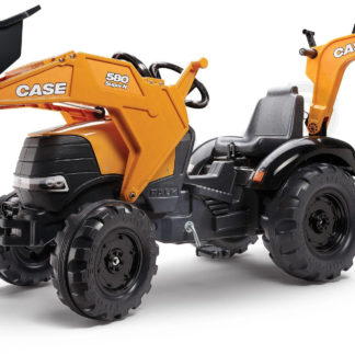 CASE 580 Super N Pedal Tractor with Front Loader and Backhoe marketing