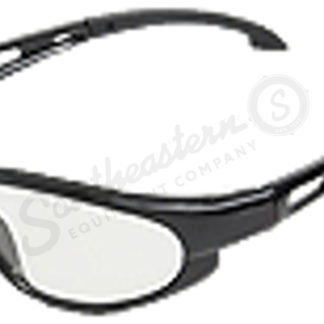 Clear Lens Safety Glasses - Black Frame