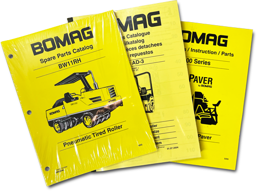 Bomag Parts Manuals