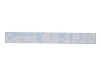 Genie Gs-1930 Decal