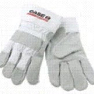 Case Construction Gloves Glove Leather Palm/Canvas Cs MC6950L title