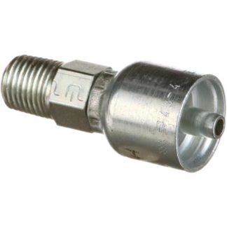 Case Construction Fitting 43 Male Nptf Pipe Straight P-10143-4-4 title